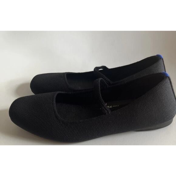 Rothy’s The Max Square Mary Jane Size 6 Black - Picture 9 of 16